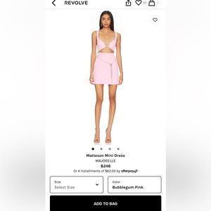 Majorelle Matteson Mini Dress